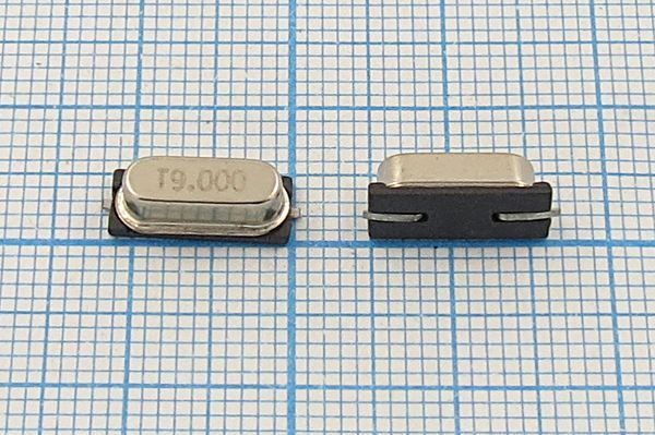 Кварцевый резонатор 9 МГц - 9000 SMD49S4 20 30 50/-10~60C SMH4,2 1Г(T9.000)