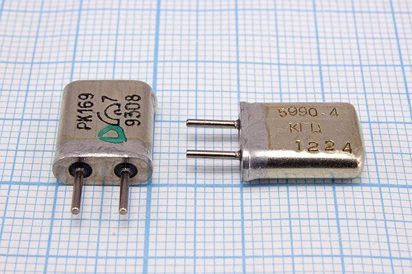 Кварцевый резонатор 5,9904 МГц - 5990,4 HC25U 15 30/-40~70C РК169МА-6ВС 1Г