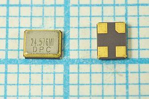 Кварцевый резонатор 24,576 МГц - 24576 SMD03225C4 18 30 30/-20~70C SM3S 1Г