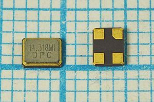 Кварцевый резонатор 14,31818 МГц - 14318,18 SMD03225C4 18 30 30/-20~70C SM3S 1Г Кварцевый резонатор 14,31818 МГц - 14318,18 SMD03225C4 18 30 30/-20~70C SM3S 1Г