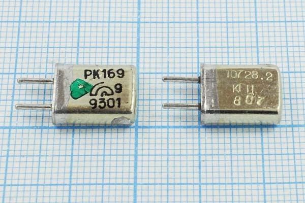 Кварцевый резонатор 10,7282 МГц - 10728,2 HC25U 30 20/-10~60C РК169МА-8АП 1Г