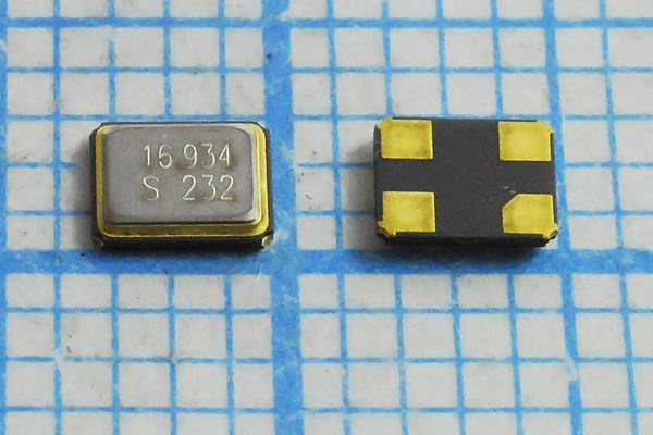 Кварцевый резонатор 16,9344 МГц - 16934,4 SMD03225C4 20 30 30/-20~70C SX-32 1Г