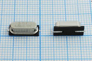 Кварцевый резонатор 4,864 МГц - 4864 SMD49S4 12 10 30/-40~85C HC49S-SMD 1Г Кварцевый резонатор 4,864 МГц - 4864 SMD49S4 12 10 30/-40~85C HC49S-SMD 1Г