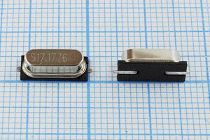Кварцевый резонатор 17,1776 МГц - 17177,6 SMD49S4 30 10 30/-40~85C 49S-SMD 1Г Кварцевый резонатор 17,1776 МГц - 17177,6 SMD49S4 30 10 30/-40~85C 49S-SMD 1Г