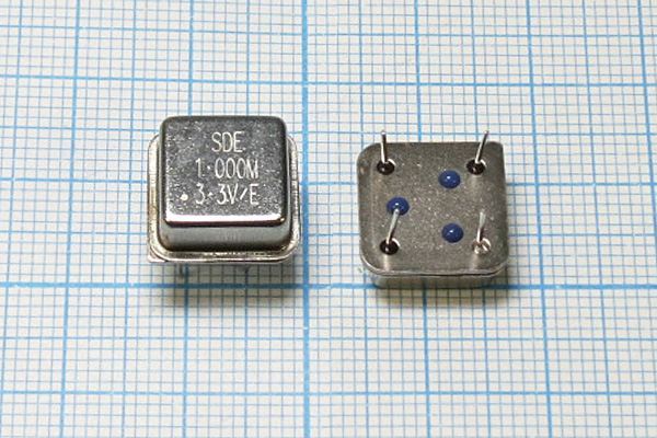 Кварцевый генератор 1 МГц - 1000 HALF T/CM 3,3В OSC8 SDE