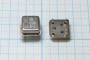 Кварцевый генератор 1 МГц - 1000 HALF T/CM 3,3В OSC8 SDE Кварцевый генератор 1 МГц - 1000 HALF T/CM 3,3В OSC8 SDE