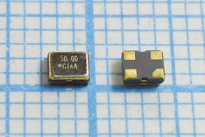 Кварцевый генератор 50 МГц - 50000 SMD02520C4 CM 3,3В SCO-223 CTS Кварцевый генератор 50 МГц - 50000 SMD02520C4 CM 3,3В SCO-223 CTS