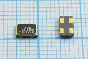 Кварцевый генератор 50 МГц - 50000 SMD05032C4 CM 2,5В SOC5 SDE Кварцевый генератор 50 МГц - 50000 SMD05032C4 CM 2,5В SOC5 SDE