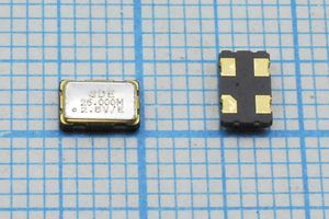 Кварцевый генератор 26 МГц - 26000 SMD05032C4 CM 2,5В SOC5 SDE Кварцевый генератор 26 МГц - 26000 SMD05032C4 CM 2,5В SOC5 SDE