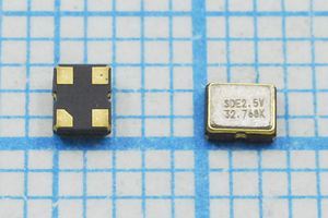 Кварцевый генератор 32,768 КГц - SMD02520C4 CM 2,5В SOC2 SDE Кварцевый генератор 32,768 КГц - SMD02520C4 CM 2,5В SOC2 SDE