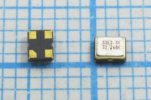 Кварцевый генератор 32,768 КГц - SMD02520C4 CM 3,3В SOC2 SDE Кварцевый генератор 32,768 КГц - SMD02520C4 CM 3,3В SOC2 SDE