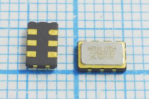 Кварцевый генератор 125 МГц - 125000 SMD05032C6 LVDS 2,5В SOC5_LVDS SDE Кварцевый генератор 125 МГц - 125000 SMD05032C6 LVDS 2,5В SOC5_LVDS SDE
