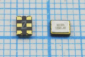 Кварцевый генератор 125 МГц - 125000 SMD03225C6 LVDS 1,8В SOC3_LVDS SDE Кварцевый генератор 125 МГц - 125000 SMD03225C6 LVDS 1,8В SOC3_LVDS SDE