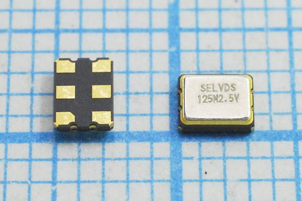 Кварцевый генератор 125 МГц - 125000 SMD03225C6 LVDS 2,5В SOC3_LVDS SDE