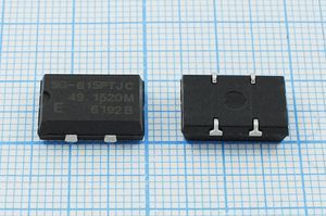 Кварцевый генератор 49,152 МГц - 49152 SMD14098P4 TTL 5В SG-615PTJ-C Кварцевый генератор 49,152 МГц - 49152 SMD14098P4 TTL 5В SG-615PTJ-C