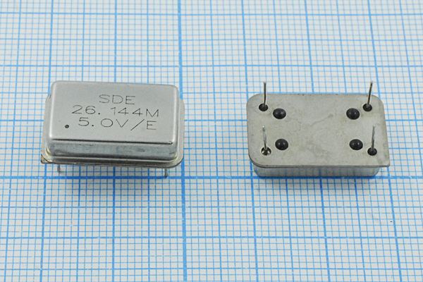 Кварцевый генератор 26,144 МГц - 26144 FULL T/CM 5В OSC14 SDE