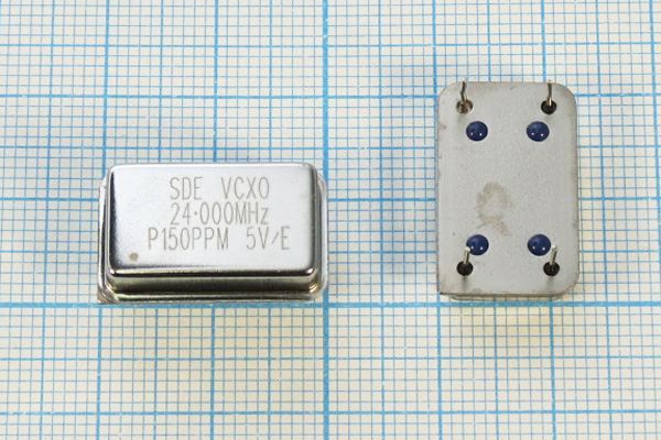 Кварцевый генератор 24 МГц - 24000 VCXO FULL T/CM 5В VCXO-14