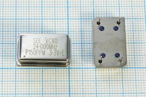 Кварцевый генератор 24 МГц - 24000 VCXO FULL T/CM 3,3В VCXO-14