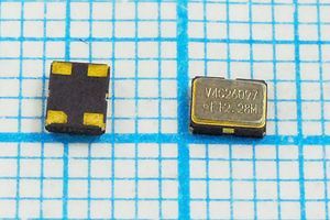 Кварцевый генератор 12,288 МГц - 12288 VCTCXO SMD03225C4 SIN 3В VU025H12283TVC