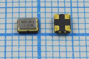 Кварцевый генератор 2,4576 МГц - 2457,6 SMD03225C4 T/CM 3,3В SOC3 SDE Кварцевый генератор 2,4576 МГц - 2457,6 SMD03225C4 T/CM 3,3В SOC3 SDE