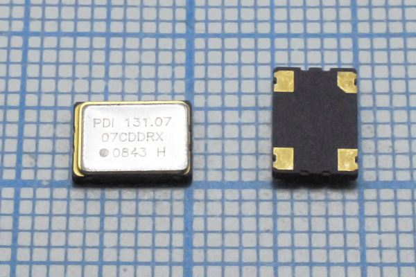 Кварцевый генератор 131,072 МГц - 131072 SMD07050C4 T/CM 3,3В OC7EC13107CDDRX