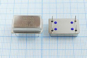 Кварцевый генератор 1 МГц - 1000 FULL T/CM 5В MXO45 CTS