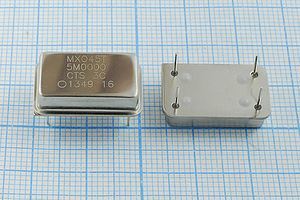 Кварцевый генератор 5 МГц - 5000 FULL T/CM 5В MXO45T CTS