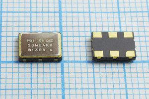 Кварцевый генератор 156,25 МГц - 156250 SMD07050C6 LVDS 2,5В SLO-10250BDSR Кварцевый генератор 156,25 МГц - 156250 SMD07050C6 LVDS 2,5В SLO-10250BDSR