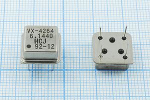 Кварцевый генератор 6,144 МГц - 6144 HALF CM 5В VX-4264 HCJ