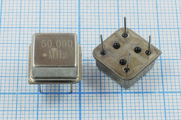 Кварцевый генератор 50 МГц - 50000 HALF T/CM 3,3В
