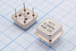 Кварцевый генератор 12,288 МГц - 12288 HALF T/CM 3,3В MO-25B MEC Кварцевый генератор 12,288 МГц - 12288 HALF T/CM 3,3В MO-25B MEC