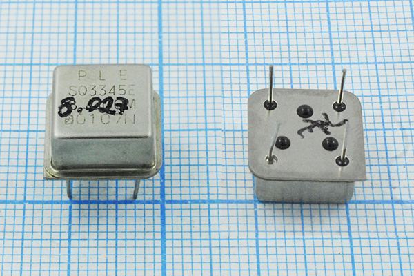 Кварцевый генератор 8,027 МГц - 8027 HALF CM 5В SQ3345E PLE