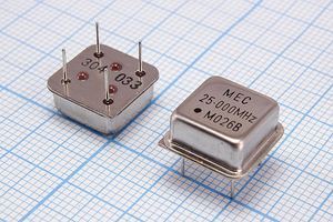 Кварцевый генератор 25 МГц - 25000 HALF T/CM 3,3В MO-26B MEC Кварцевый генератор 25 МГц - 25000 HALF T/CM 3,3В MO-26B MEC