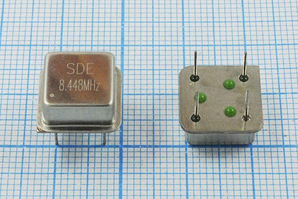 Кварцевый генератор 8,448 МГц - 8448 HALF T/CM 5В OSC8 SDE