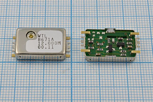 Кварцевый генератор 12 МГц - 12000 TCXO SMD210120M6 SIN 5В STB50IS SUNNY