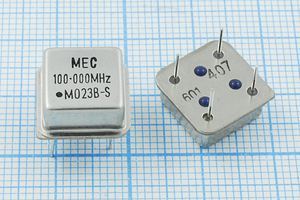 Кварцевый генератор 100 МГц - 100000 HALF T/CM 5В MO-23B-S MEC Кварцевый генератор 100 МГц - 100000 HALF T/CM 5В MO-23B-S MEC