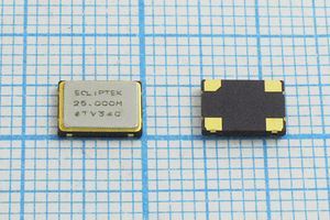 Кварцевый генератор 25 МГц - 25000 SMD07050C4 CM 3,3В EC2600 ECLIPTEK Кварцевый генератор 25 МГц - 25000 SMD07050C4 CM 3,3В EC2600 ECLIPTEK
