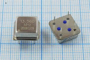 Кварцевый генератор 13,56 МГц - 13560 HALF T/CM 5В