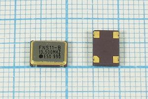Кварцевый генератор 13,5 МГц - 13500 SMD07050C4 5В (FNS11-B)