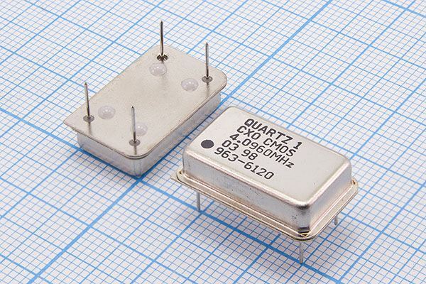 Кварцевый генератор 4,096 МГц - 4096 FULL CM 5В CXO