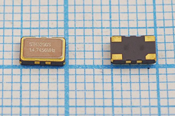 Кварцевый генератор 14,7456 МГц - 14745,6 TCXO SMD05032C4 SIN 3,3В STH325GS