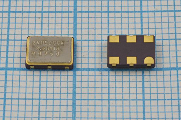 Кварцевый генератор 12,288 МГц - 12288 VCXO SMD07050C6 T/CM 3,3В SVH50DDM