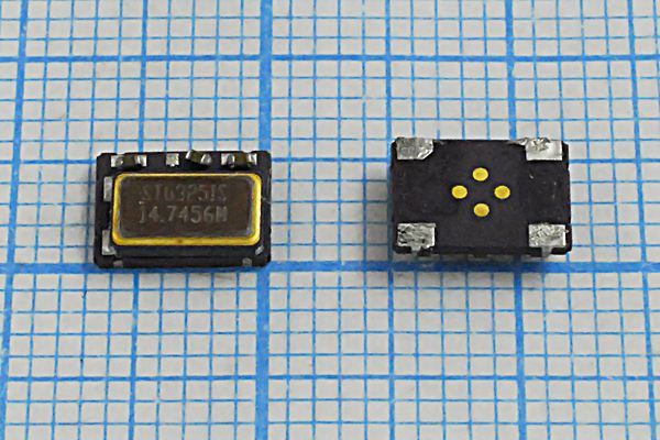 Кварцевый генератор 14,7456 МГц - 14745,6 VCTCXO SMD07050C4 SIN 3,3В STG325IS