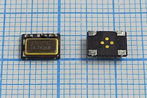 Кварцевый генератор 14,7456 МГц - 14745,6 VCTCXO SMD07050C4 SIN 3,3В STG325IS
