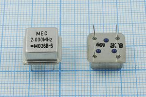 Кварцевый генератор 2 МГц - 2000 HALF T/CM 3,3В MO-26B-S MEC