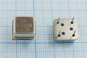 Кварцевый генератор 30 МГц - 30000 HALF T/CM 3,3В OSC8 SDE Кварцевый генератор 30 МГц - 30000 HALF T/CM 3,3В OSC8 SDE
