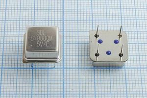 Кварцевый генератор 8 МГц - 8000 HALF T/CM 5В OSC8 SDE Кварцевый генератор 8 МГц - 8000 HALF T/CM 5В OSC8 SDE