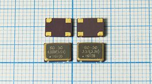 Кварцевый генератор 4 МГц - 4000 SMD07050C4 T/CM 5В SO-7050 ABUNDANCE