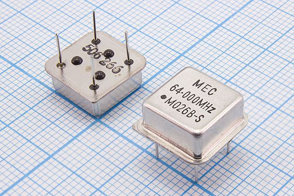 Кварцевый генератор 64 МГц - 64000 HALF T/CM 3,3В MO-26B-S MEC