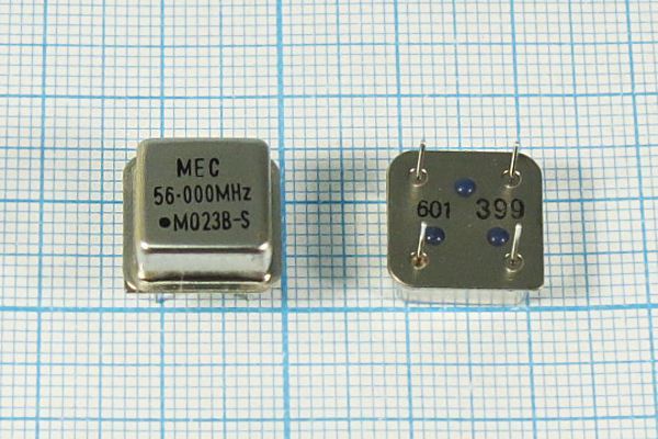 Кварцевый генератор 56 МГц - 56000 HALF T/CM 5В MO-23B-S MEC